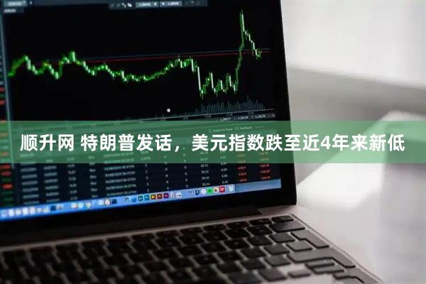 顺升网 特朗普发话，美元指数跌至近4年来新低